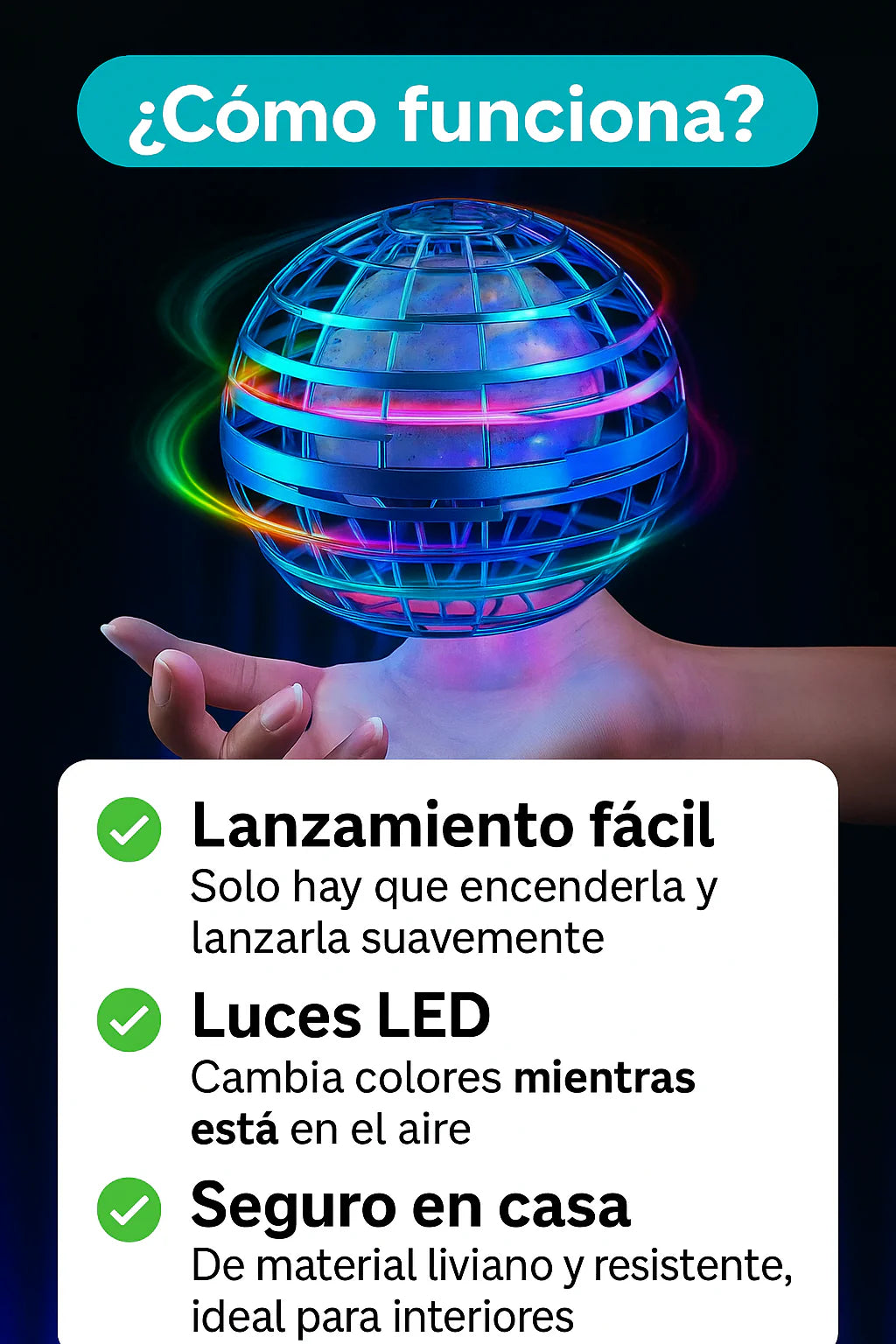 Orbita Fly™: La Esfera Mágica que Sacará a tus Hijos de las Pantallas esta Navidad 🎄✨