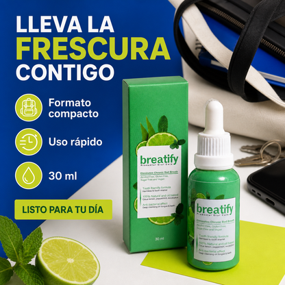 BREATIFY: formato portátil de 30 ml